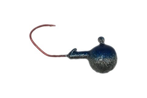 Wicked Custom jigs Jig Round Blue Ice 3/4oz. 3PK.