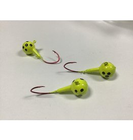 D&B Fishing Jig Round Soccerball 3/4 oz.=3 pk.