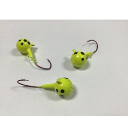 D&B Fishing Jig Round Soccerball 1oz.=3pk.
