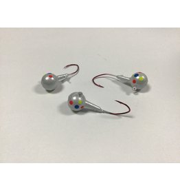 D&B Fishing Jig Round Wonderbread 3/4 oz.=3 pk.