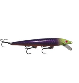 Wicked Custom jigs WCustom Rapala F-9 Grape Lemonhead