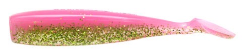 Lunker City Fishing Specialties Shaker 3.25" Bubblegum Chart Flsh#164