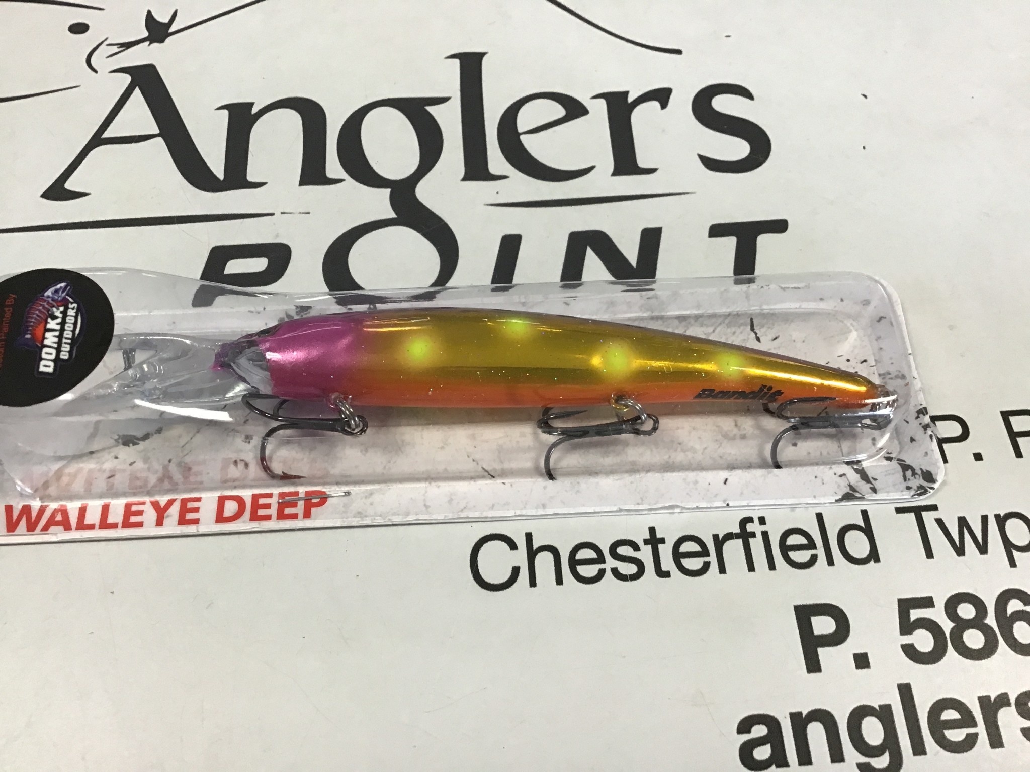 Bandit Deep Red Chartreuse - Anglers Point