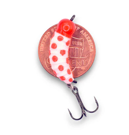 kendersoutdoors Kenders M. Maggot Glow Tungsten Red/Wh. Spot Wonderbread-#16