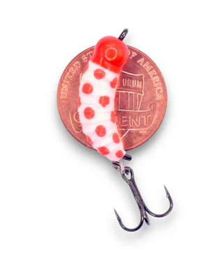 kendersoutdoors Kenders M. Maggot Glow Tungsten Red/Wh. Spot Wonderbread-#16