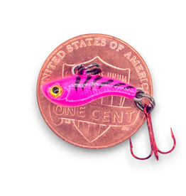kendersoutdoors Kenders T-Rip Glow Tungsten Pk/Tiger 1/2"-#16 Hook