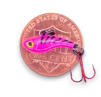 kendersoutdoors Kenders T-Rip Glow Tungsten Pk/Tiger 1/2"-#16 Hook