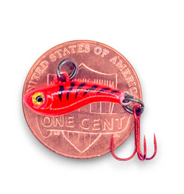 kendersoutdoors Kenders T-Rip Glow Tungsten Red/Tiger 1/2"-#16 Hook
