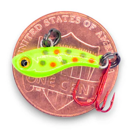 kendersoutdoors Kenders T-Rip Glow Tungsten Chart/Wonderbread 1/2"-#16 Hook