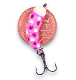 kendersoutdoors Kenders M. Maggot Glow Tungsten Pk/Wonderbread-#16 Hook