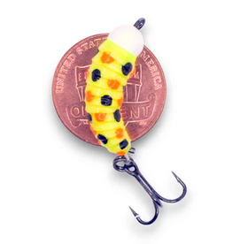 kendersoutdoors Kenders M. Maggot Glow Tungsten Chart/Wonderbread-#16 Hook