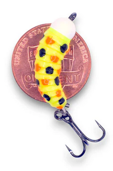 kendersoutdoors Kenders M. Maggot Glow Tungsten Chart/Wonderbread-#16 Hook