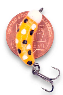 kendersoutdoors Kenders M. Maggot Glow Tungsten Or/Wonderbread-#16 Hook