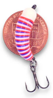 kendersoutdoors Kenders M. Maggot Glow Tungsten Freedom-#16 Hook