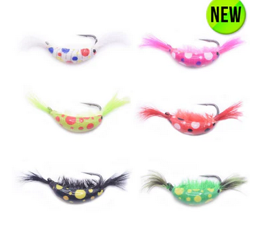 kendersoutdoors Kenders Shrimp Glow Tungsten Red/Wonderbread-1/32oz. #8 Hook