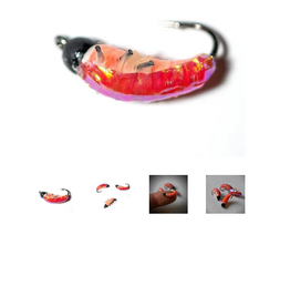 kendersoutdoors Kenders Wax Glow Tungsten Pink-#8 Hook