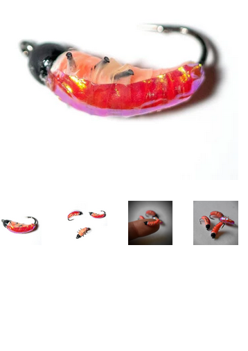 kendersoutdoors Kenders Wax Glow Tungsten Pink-#8 Hook