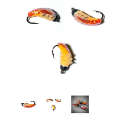 kendersoutdoors Kenders Wax Glow Tungsten Orange-#8 Hook