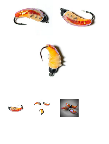 kendersoutdoors Kenders Wax Glow Tungsten Orange-#8 Hook