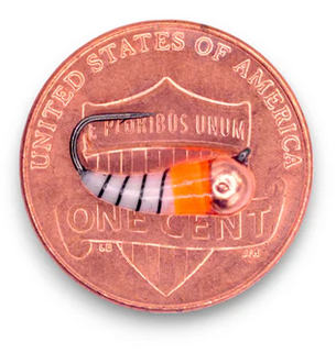 kendersoutdoors Kenders Akua Skud Tungsten Metallic Cop/Or/White-1/16 oz. #8 Hook