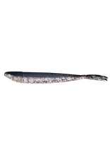 Angler's Choice Angler's Choice 4" Wally MinR Black Silver Shiner