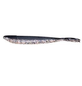 Angler's Choice Angler's Choice 4" Wally MinR Black Silver Shiner