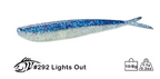 Lunker City Fishing Specialties Fin-S 4" Light's Out #292