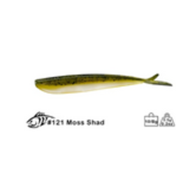 Lunker City Fishing Specialties Fin-s 4" Moss Shad #121