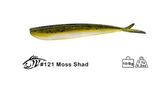 Lunker City Fishing Specialties Fin-s 4" Moss Shad #121