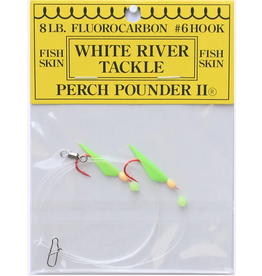 White River Tackle Perch Pounder #16 Glow/Orange #6