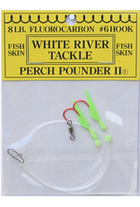 White River Tackle Perch Pounder #4 Glow/Glow Head Size 4*