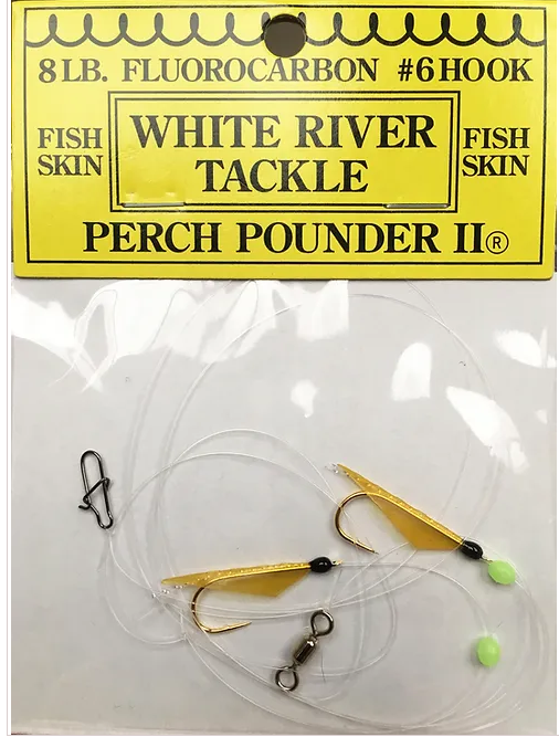White River Tackle Perch Pounder II #8 Gold/Black-13*