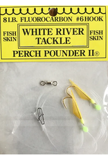 White River Tackle Perch Pounder II #8 Gold/Chart.-14*23