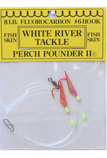 White River Tackle Perch Pounder #6 Red/Chartreuse Size 4*