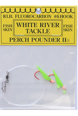 White River Tackle Perch Pounder II #8 Glow/Pink-12