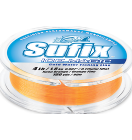 Grapentin Specialties Inc. Sufix ice magic Line orange 2 lb 100yd