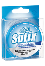 sports specialist Sufix ice magic Line clear 1lb. 100yd