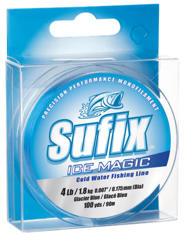sports specialist Sufix ice magic Line clear 1lb. 100yd