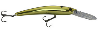 Bill Lewis Precision Walleye Gold Black Back