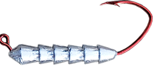 F.I.S.H Swimbait Inside Jig Red 4/0