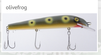Ziggie's Ziggie 6" Straight Olive Frog