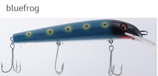 Ziggie's Ziggie Straight Blue frog 6"