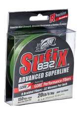 Rapala Sufix Braid Line lo-vis green 40 lb 150yds