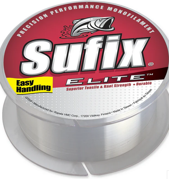 Sufix Elite line clear 14 lb Clear