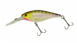 Berkley Flicker Shad # 6 Pure Tiger