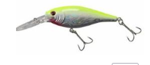 sports specialist Berkley Flicker Shad#5 Silver