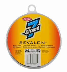 Pure fishing Berkley Sevalon Nylon Coated Wire 18lb.