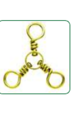 Danco 3-Way Swivel Brass #10