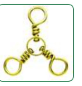 Danco 3-Way Swivel Brass #10