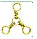 Danco 3-Way Swivel Brass #10
